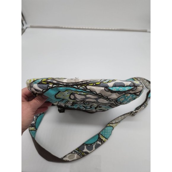 Thirty One Monogramed Cross Body Paisley Print Womens Purse - Picture 7 of 7